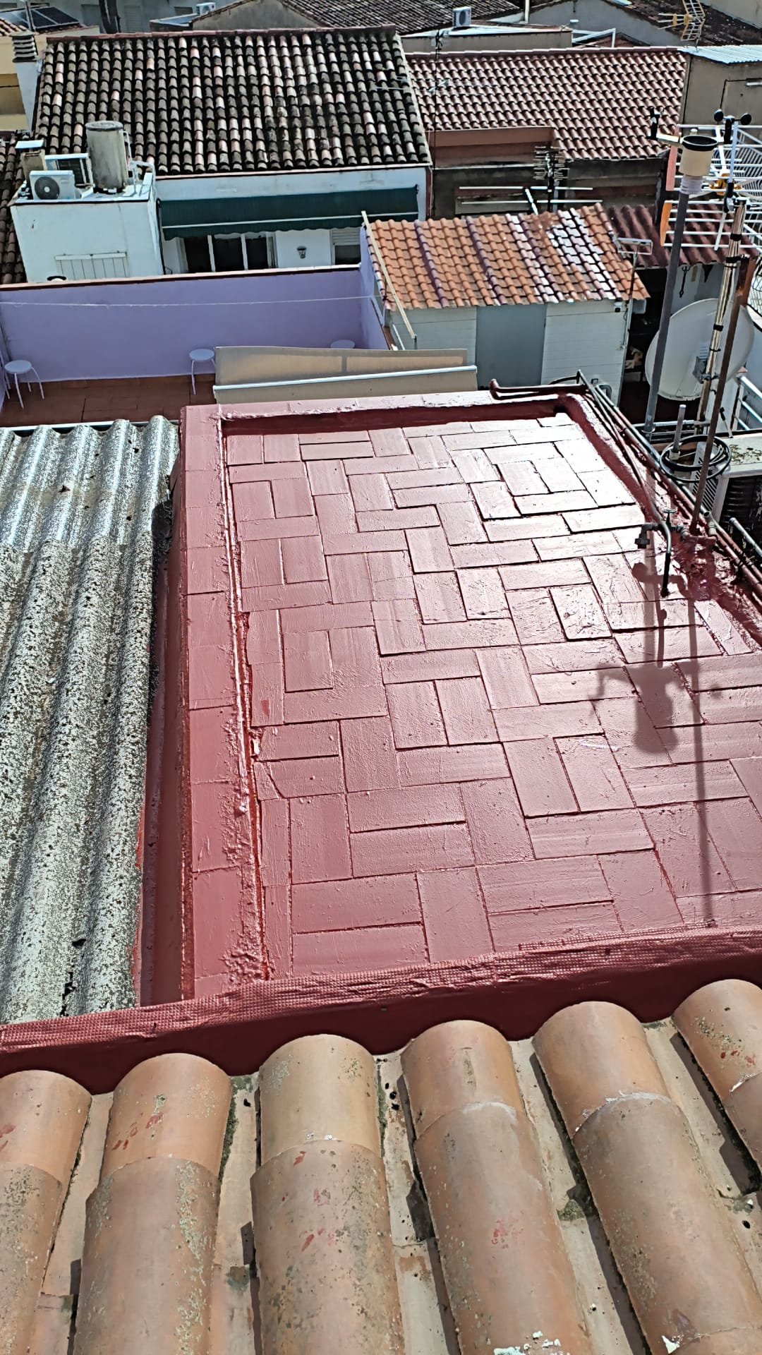 Impermeabilización de terraza